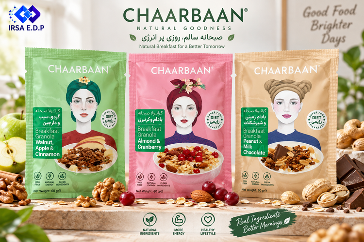 موسلی ساشه ای چاربان پک 12 عددی