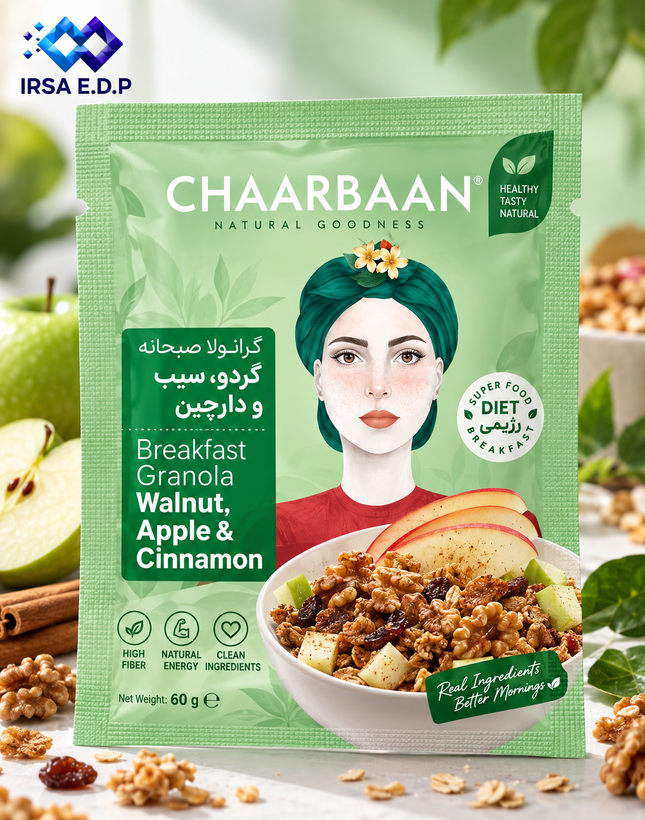 موسلی ساشه ای چاربان پک 12 عددی